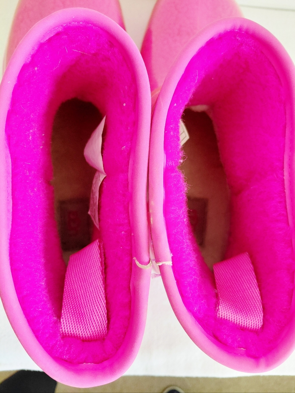Ugg Clear Pink Boot Waterproof Size 10 - Picture 5 of 10